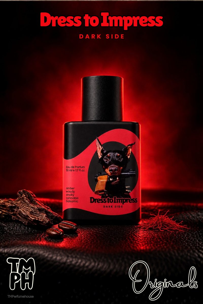 Dress to impress Dark Side Perfume | TM Originals by TM Fragrance