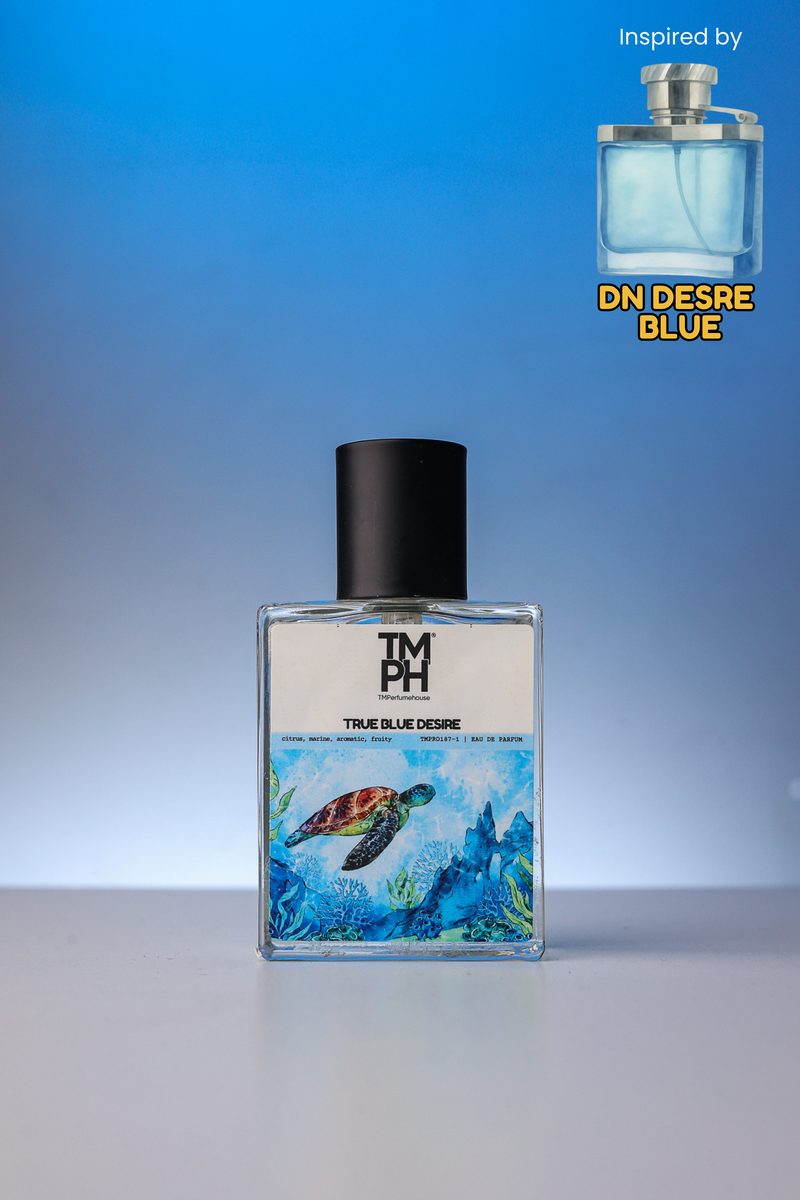 DUN BLUE DESIRE | Premium Designer Perfume – 12+ Hour Long Lasting Spray - Inspired by Desire Blue Ocean by Du*hill by TM Fragrance