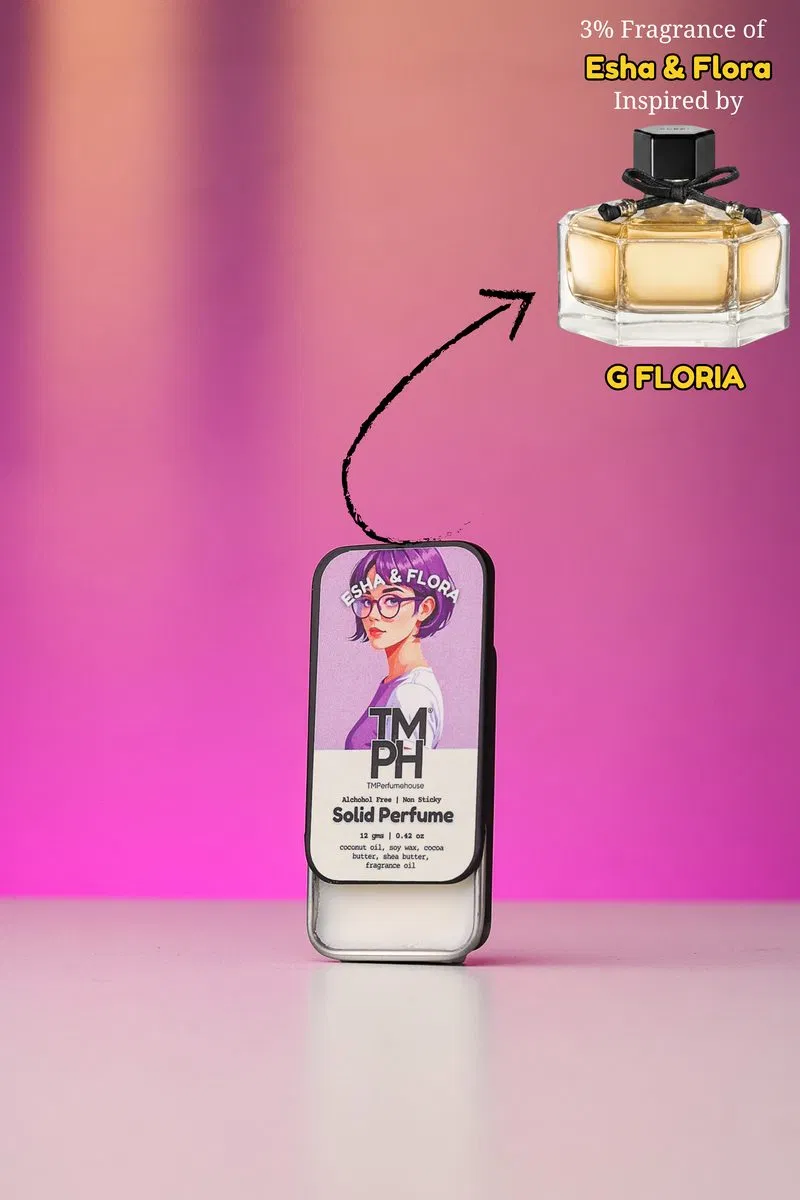 Esha & Flora - Solid Perfume by TM Fragrance