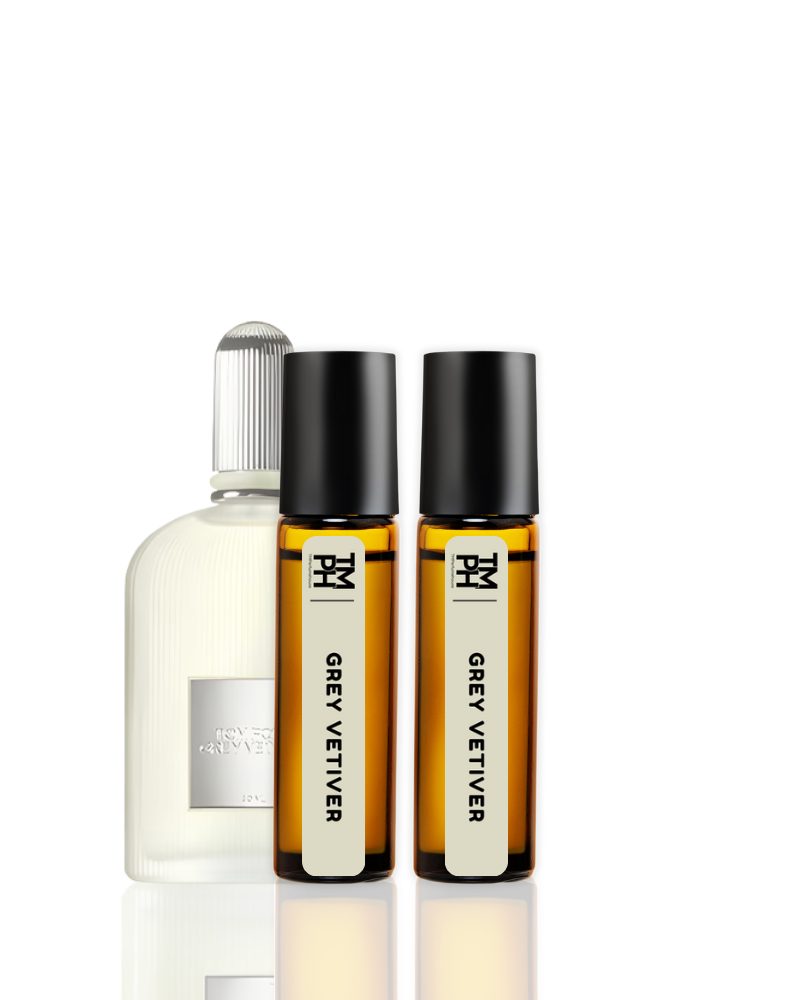 GREY VETIVER AT | Luxury Designer Attar – 10+ Hour Long Lasting Pure Oil - Inspired by To Ford Grey Vetiver by TM Fragrance