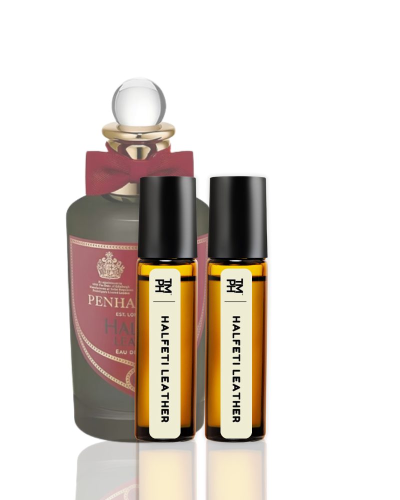 Halfeti Leather AT | Luxury Oriental Attar – 10+ Hour Long Lasting Pure Oil - Inspired by Hlfti Lathr by Pnhligon’s by TM Fragrance