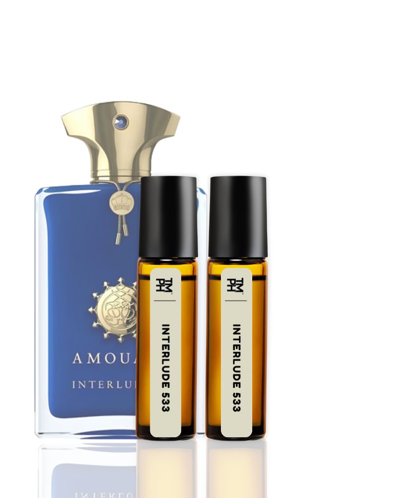 INTERLUDE 533 AT – A Bold, Smoky & Opulent Perfume Oil by TM Fragrance