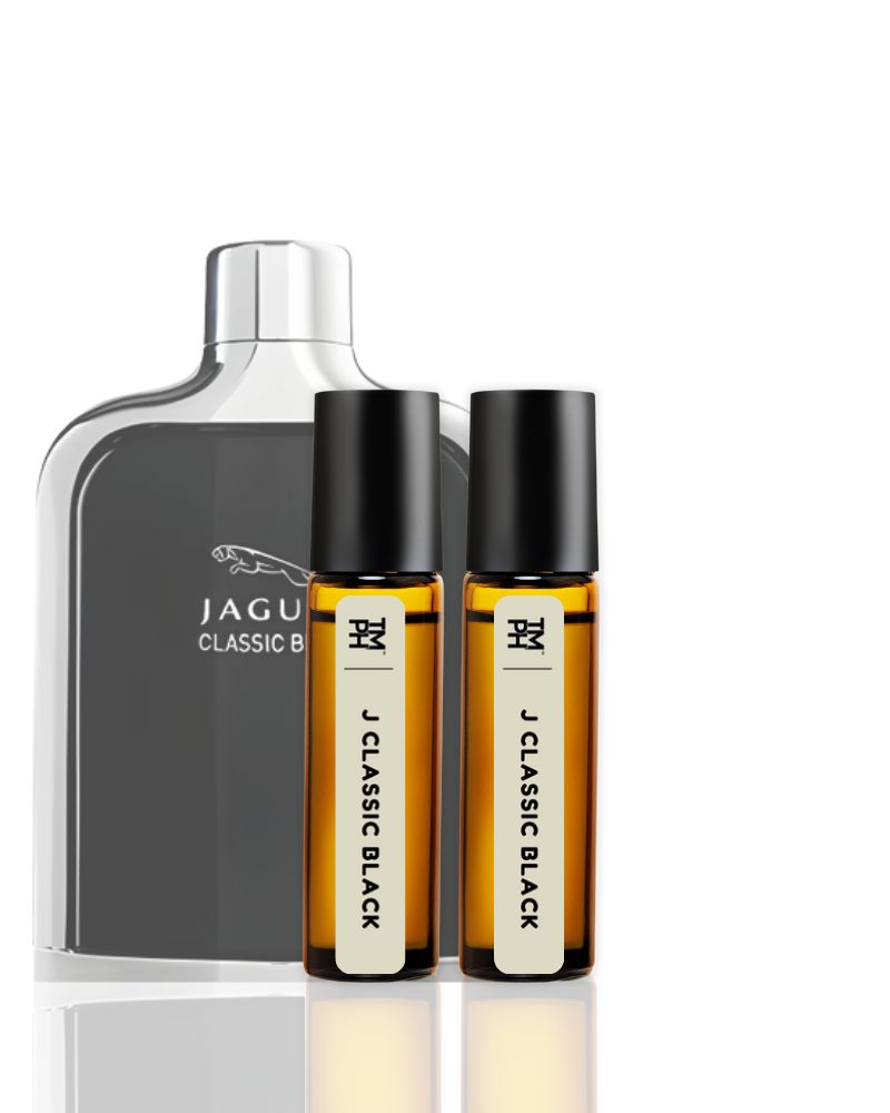 J CLASSIC BLACK -A Bold, Sophisticated & Timeless Masculine Oil by TM Fragrance