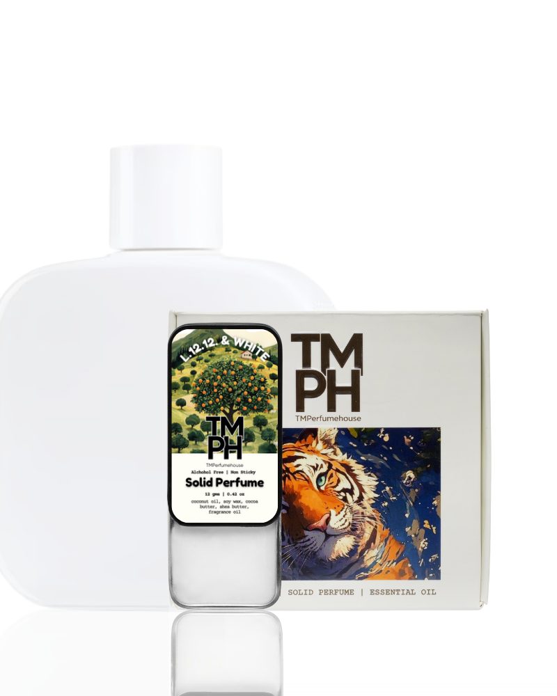 L.12.12. White Solid Perfume – A Fresh, Clean & Elegant Scent by TM Fragrance
