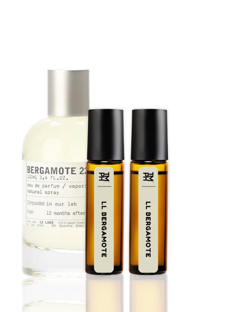 LL BERGAMOTE AT | Luxury Designer Attar – 10+ Hour Long Lasting Pure Oil - Inspired by Bergamote 22 from Le La*bo by TM Fragrance