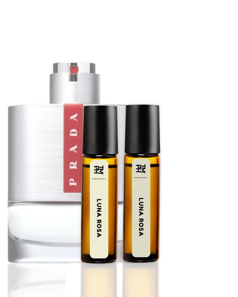 LUNA ROSA AT | Luxury Designer Attar – 10+ Hour Long Lasting Pure Oil - Inspired by Luna Rossa by Pr*da by TM Fragrance