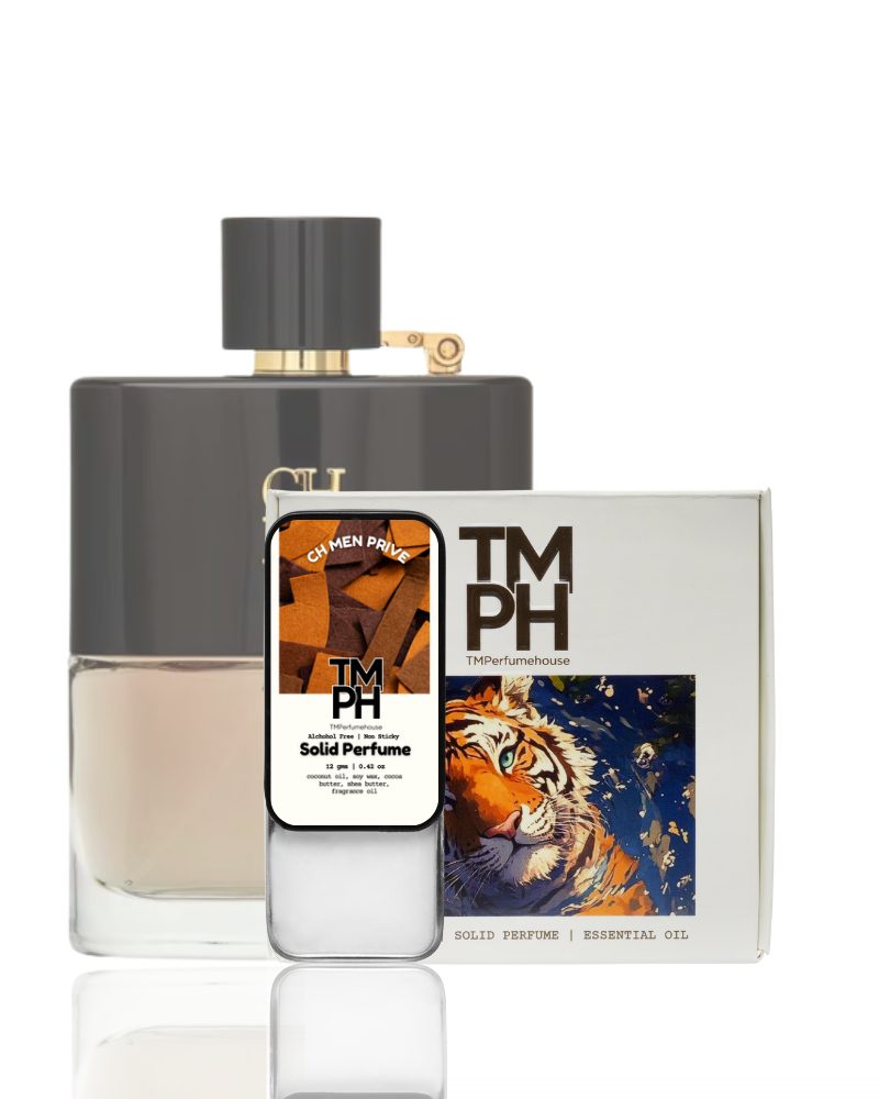 MAN PRIIIVE | Premium Solid Perfume – 10+ Hour Long Lasting Travel-Friendly Scent - Inspired by Man in Black Prié by Bvlari by TM Fragrance