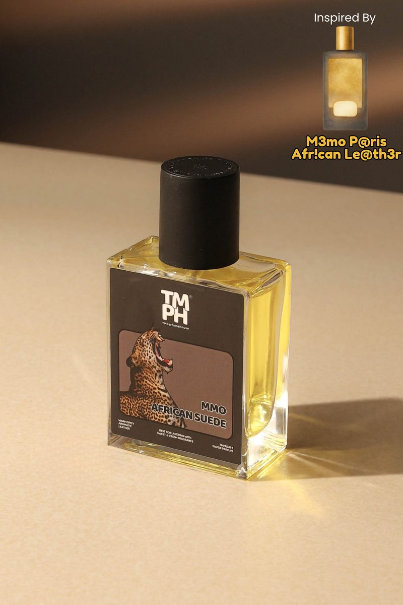 mmo African Suede – Inspired perfume by TM Fragrance