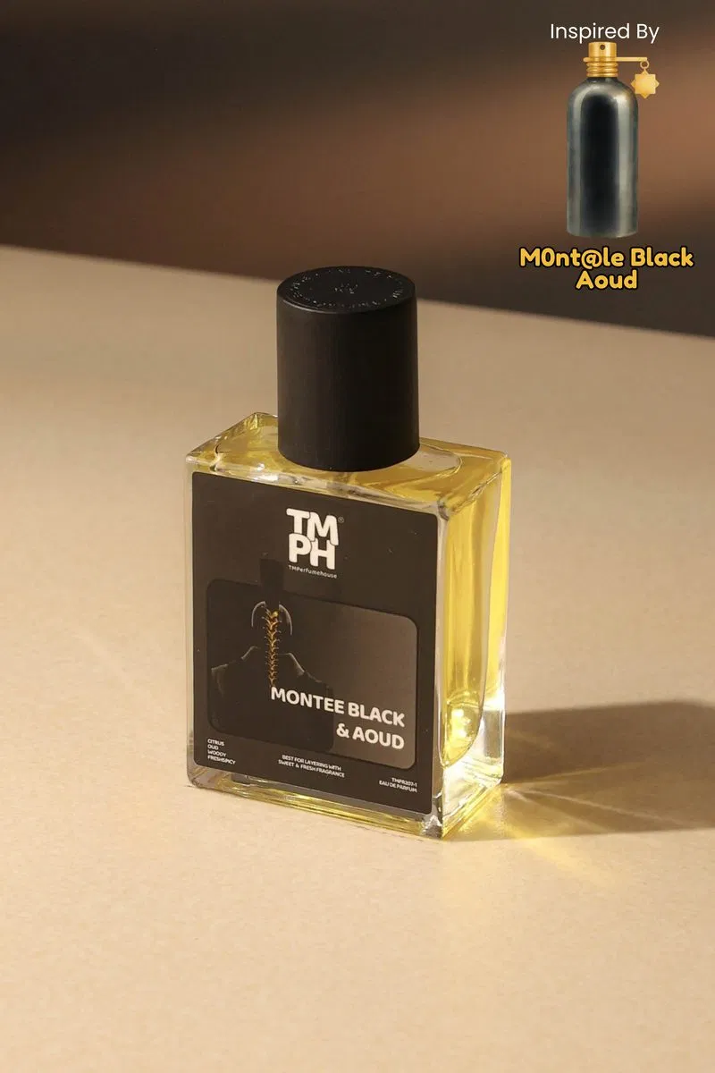Montee Black & Aoud- Inspired perfume by TM Fragrance