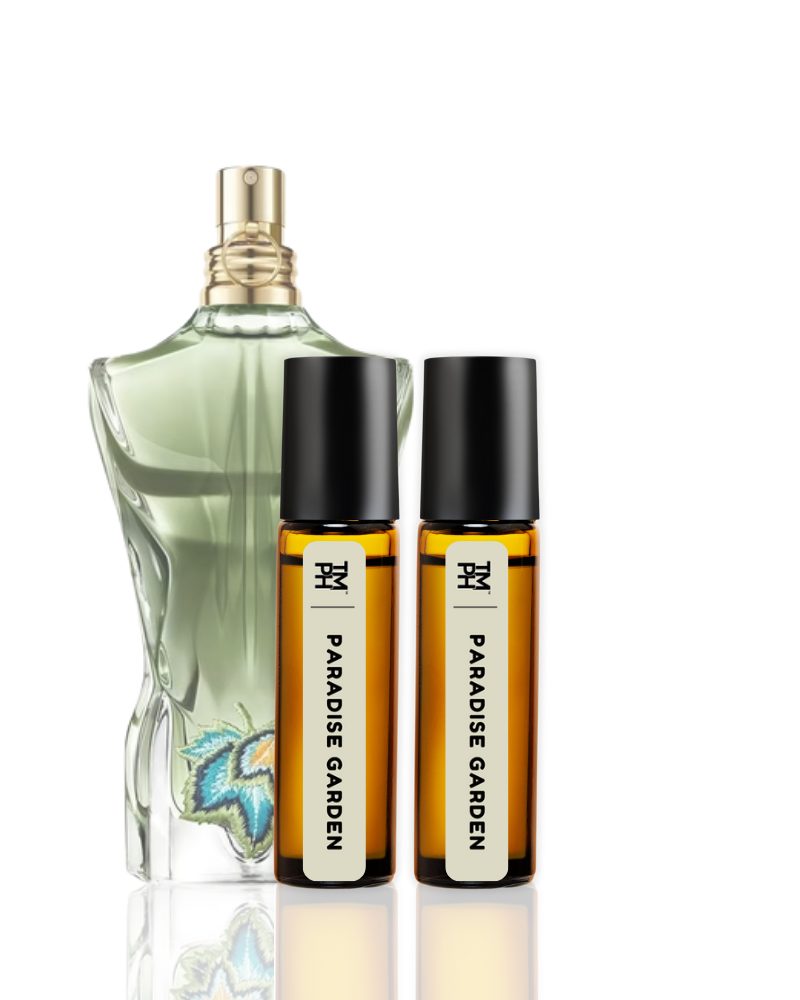 PARADISE GARDEN AT – A Refreshing, Green & Airy Perfume Oil by TM Fragrance