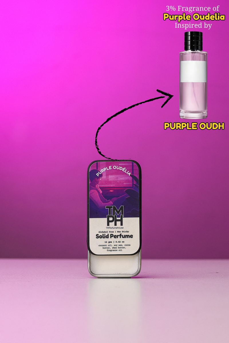 Purple Oudelia - Solid Perfume by TM Fragrance
