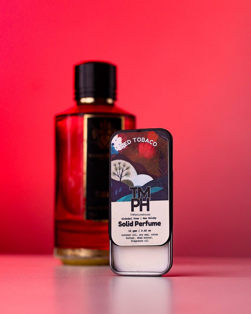 Red Tobacco Solid Perfume – A Bold, Smoldering & Hypnotic Scent by TM Fragrance