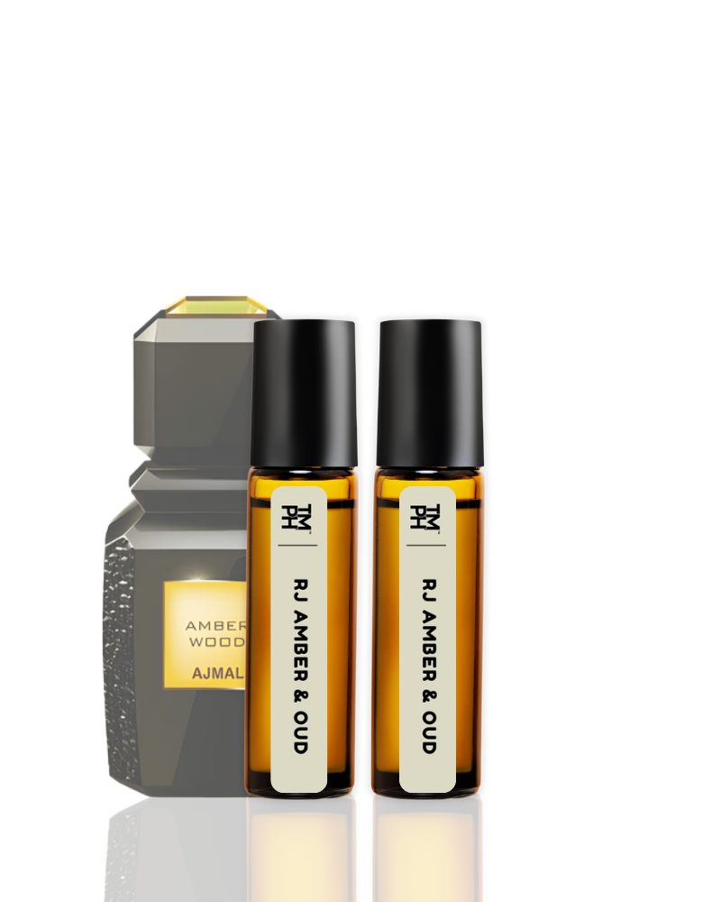 RJ AMBER & OUD AT – A Warm, Deep & Luxurious Perfume Oil by TM Fragrance
