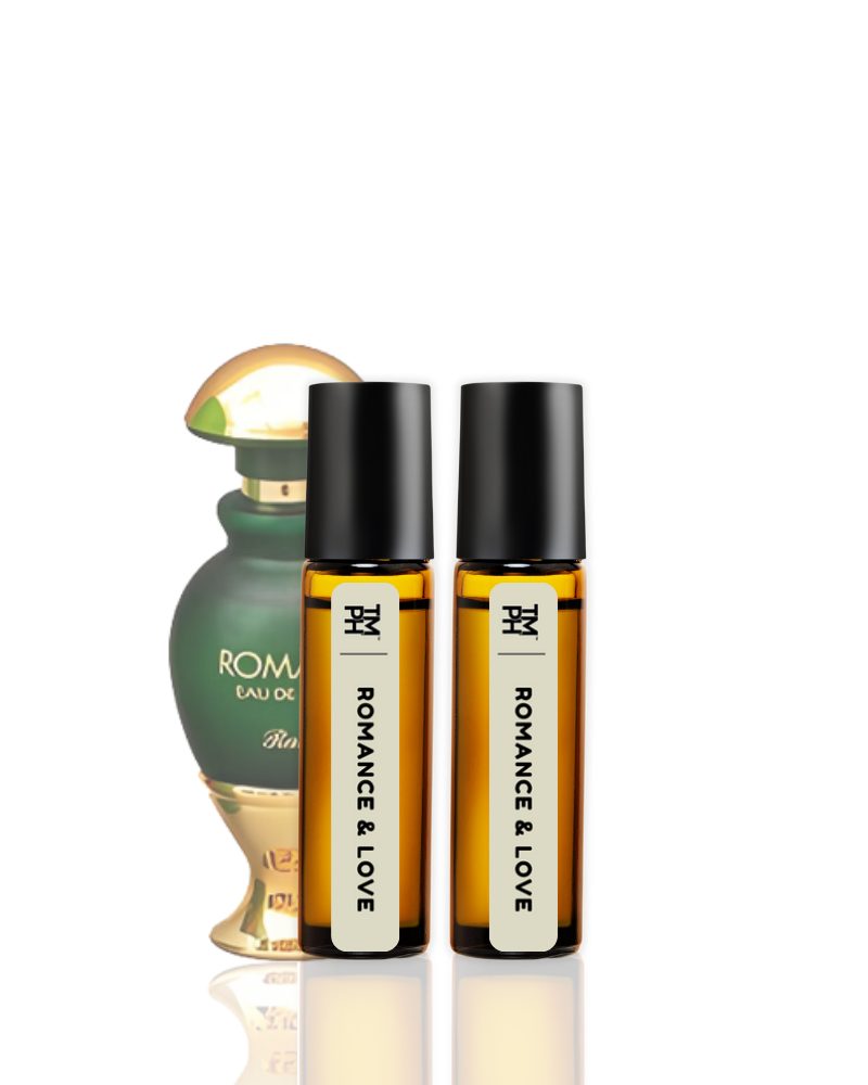 ROMANCE & LOVE AT | Luxury Designer Attar – 10+ Hour Long Lasting Pure Oil - Inspired by Romance by Ra*asi by TM Fragrance