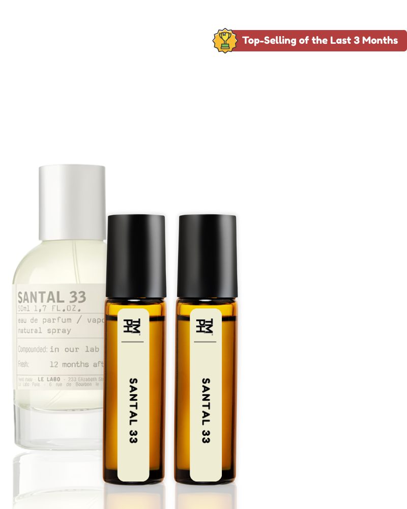 Santal 33 AT | Luxury Niche Attar – 10+ Hour Long Lasting Pure Oil - Inspired by Santal 33 by Frgrnc Lbrrtis** by TM Fragrance