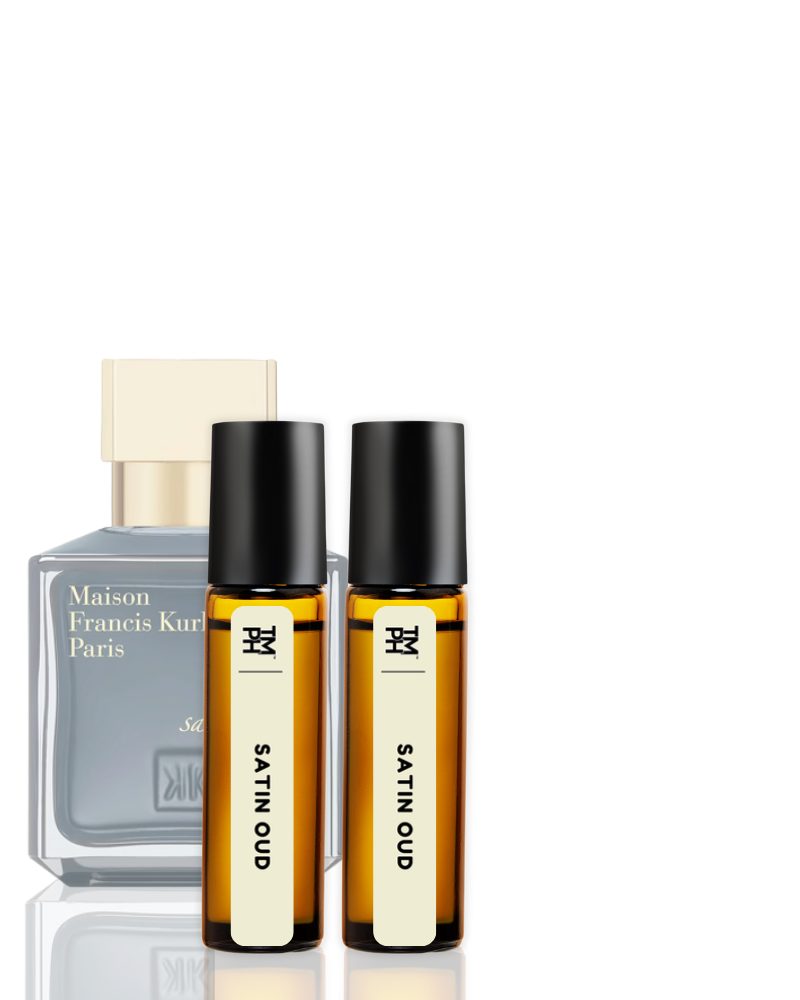 Satin Oud AT | Luxury Niche Attar – 10+ Hour Long Lasting Pure Oil - Inspired by Oud Satin Mood by Masn Frni Kurdjin** by TM Fragrance