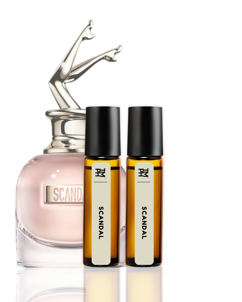 SCANDAL AT | Luxury Designer Attar – 10+ Hours Long Lasting Pure Oil (Inspired by Je*n Paul Gaultier’s Scandal) by TM Fragrance