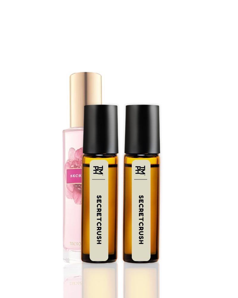SECRET CRUSH AT | Luxury Designer Attar – 10+ Hour Long Lasting Pure Oil -Inspired by Bombshell by Vi*toria's Secret by TM Fragrance