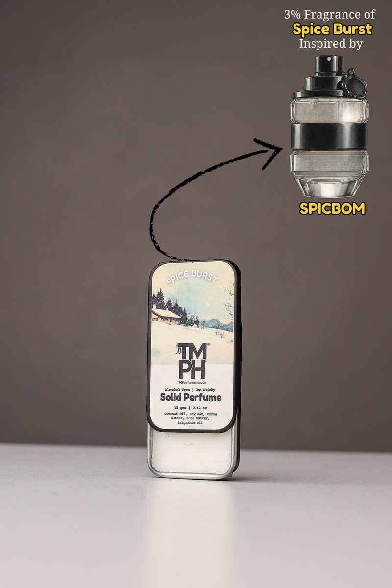 Spice Burst – Solid Perfume by TM Fragrance