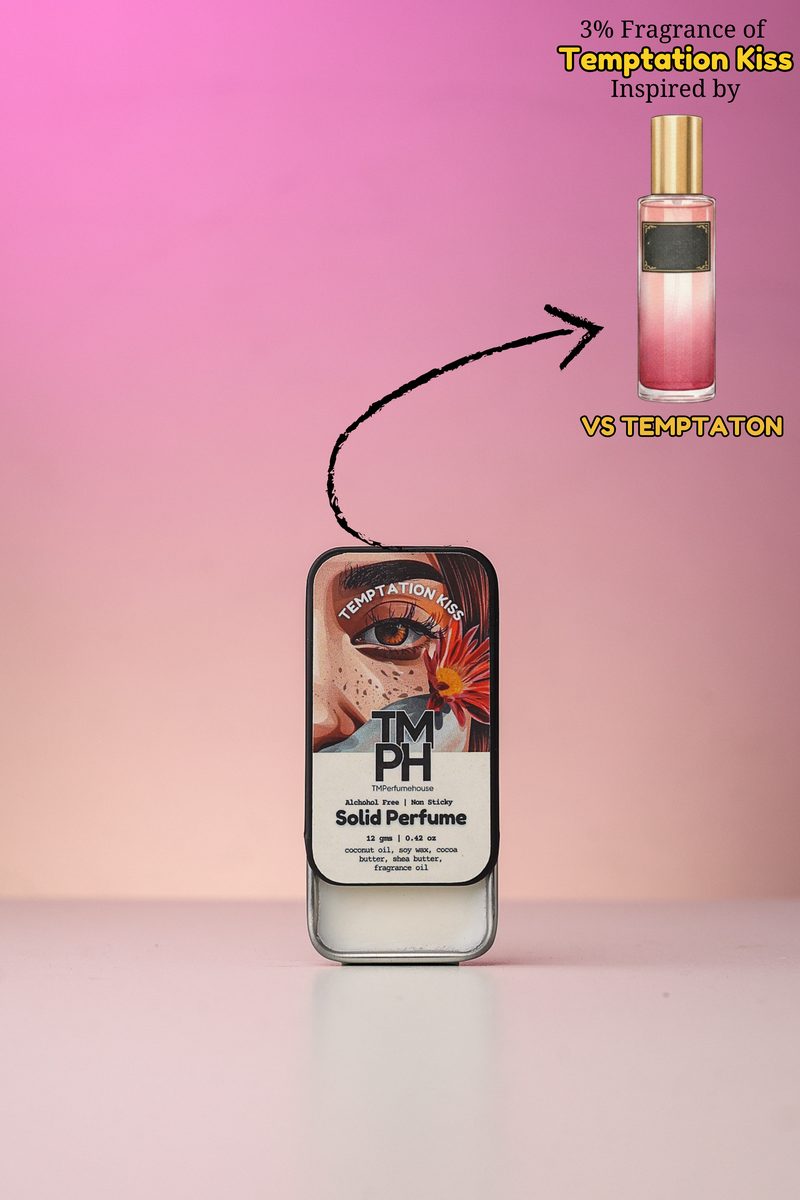 Temptation Kiss - Solid Perfume by TM Fragrance