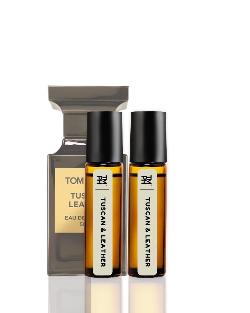 TUSCAN & LEATHER AT – A Bold, Luxurious & Smoky Perfume Oil by TM Fragrance