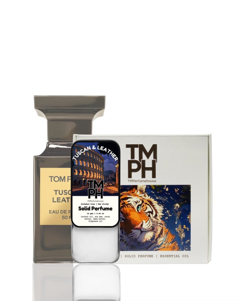 Tuscan Leather Solid Perfume – A Bold, Rugged & Premium Scent by TM Fragrance