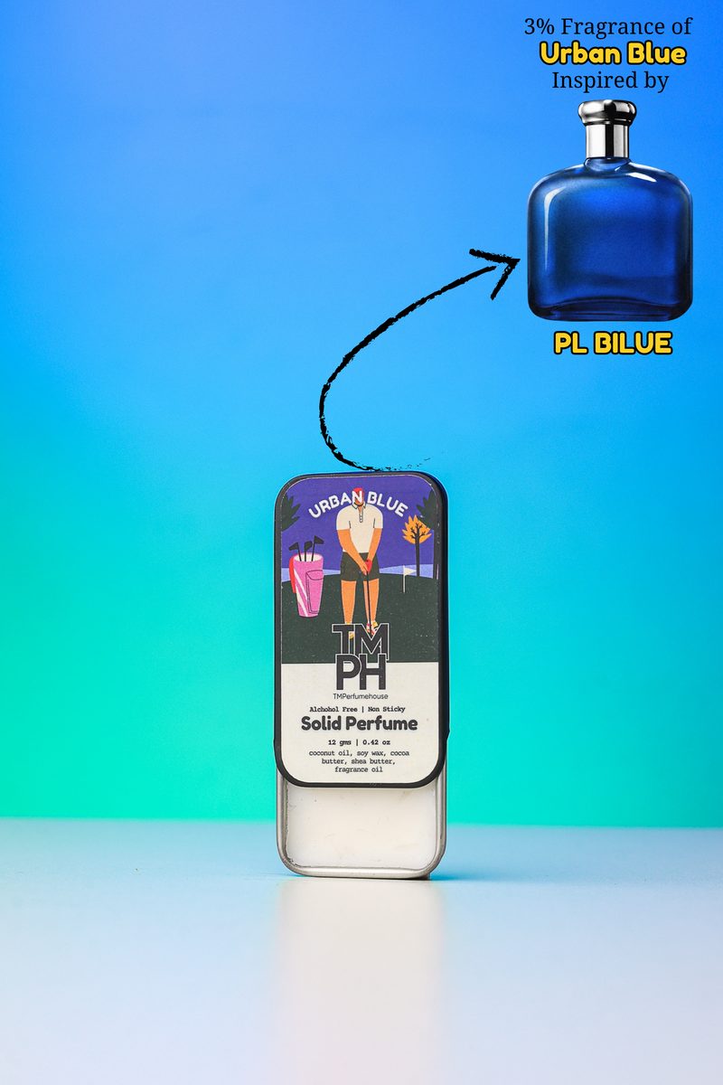 Urban blue – Solid Perfume by TM Fragrance